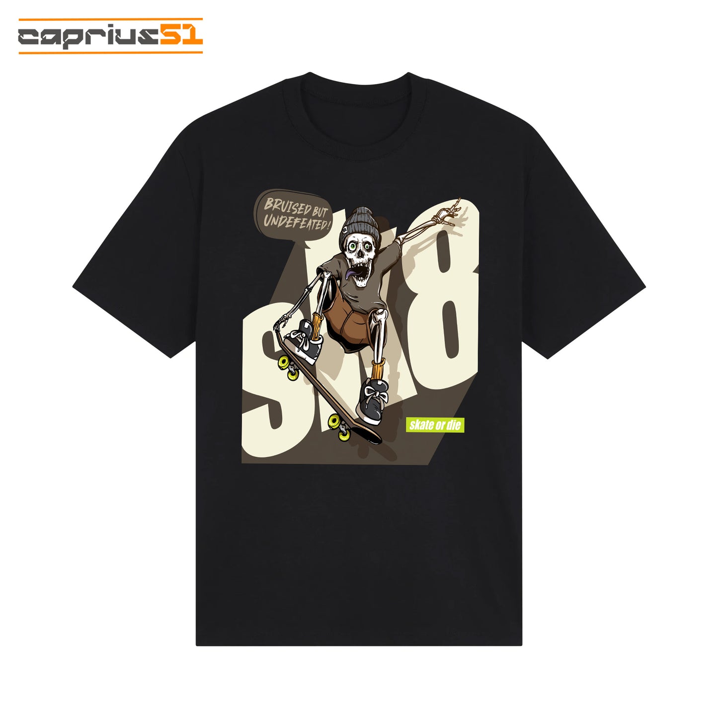 Skateboarder03 - "Bruised But Undefeated" Shirt