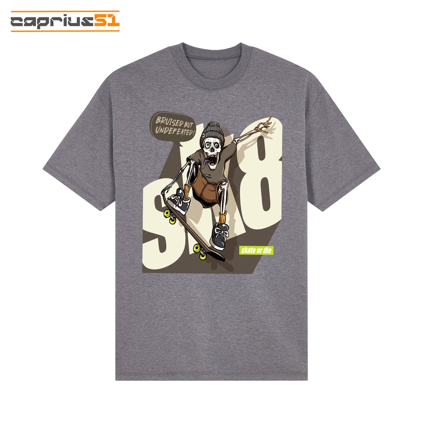 Skateboarder03 - "Bruised But Undefeated" Shirt