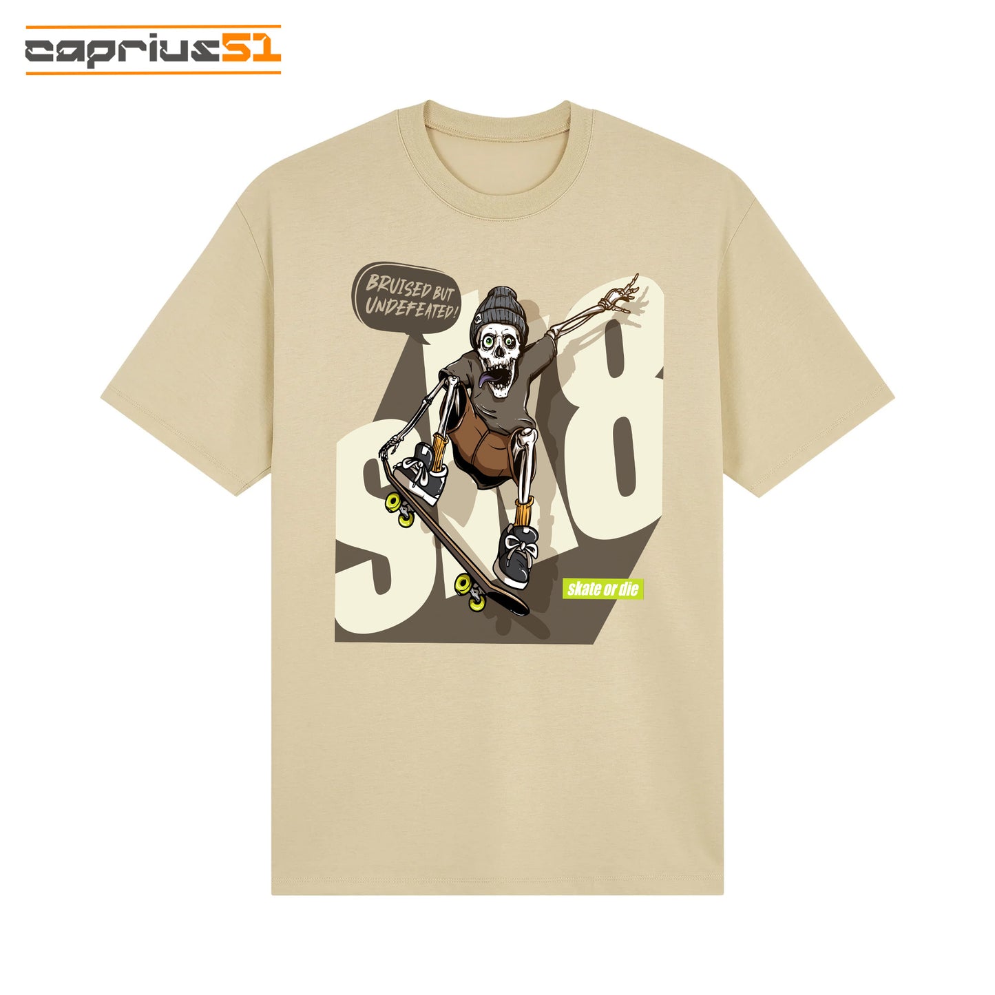 Skateboarder03 - "Bruised But Undefeated" Shirt