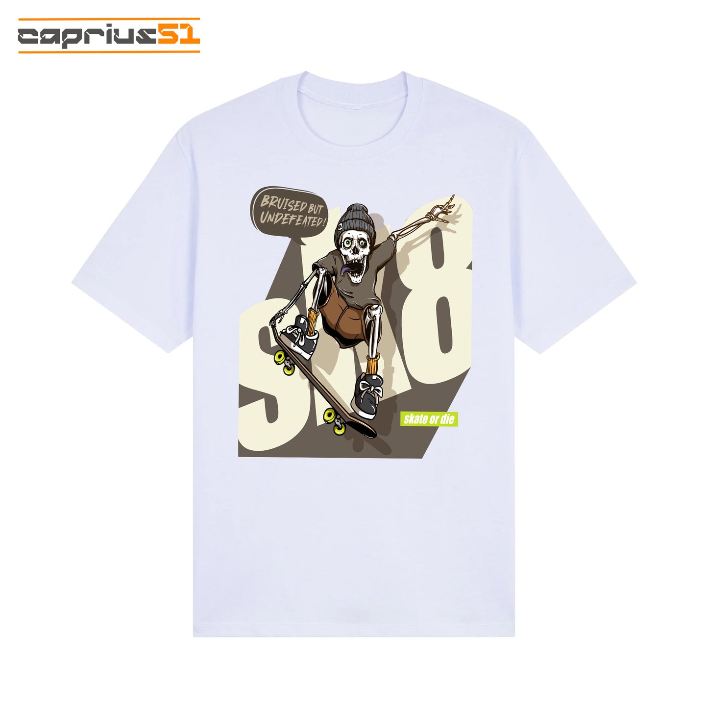 Skateboarder03 - "Bruised But Undefeated" Shirt