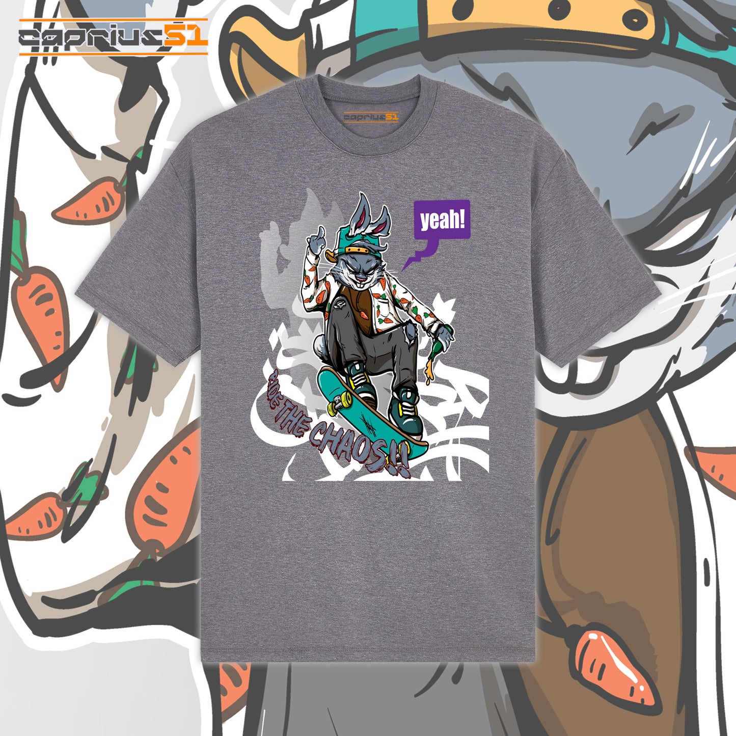 Skateboarder10 - "Ride The Chaos 2" Shirt