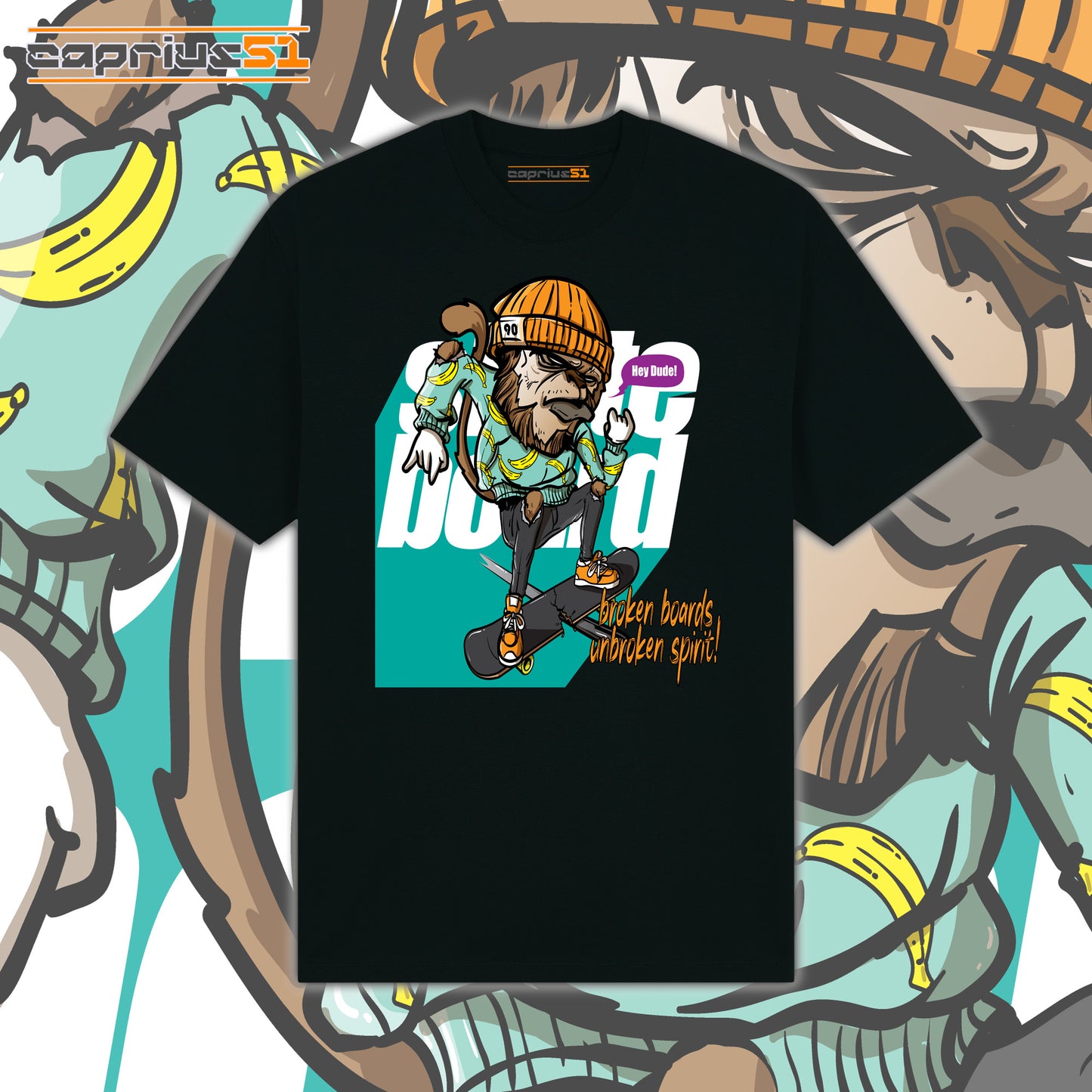 Skateboarder11 - "Broken Boards Unbroken Spirit" Shirt