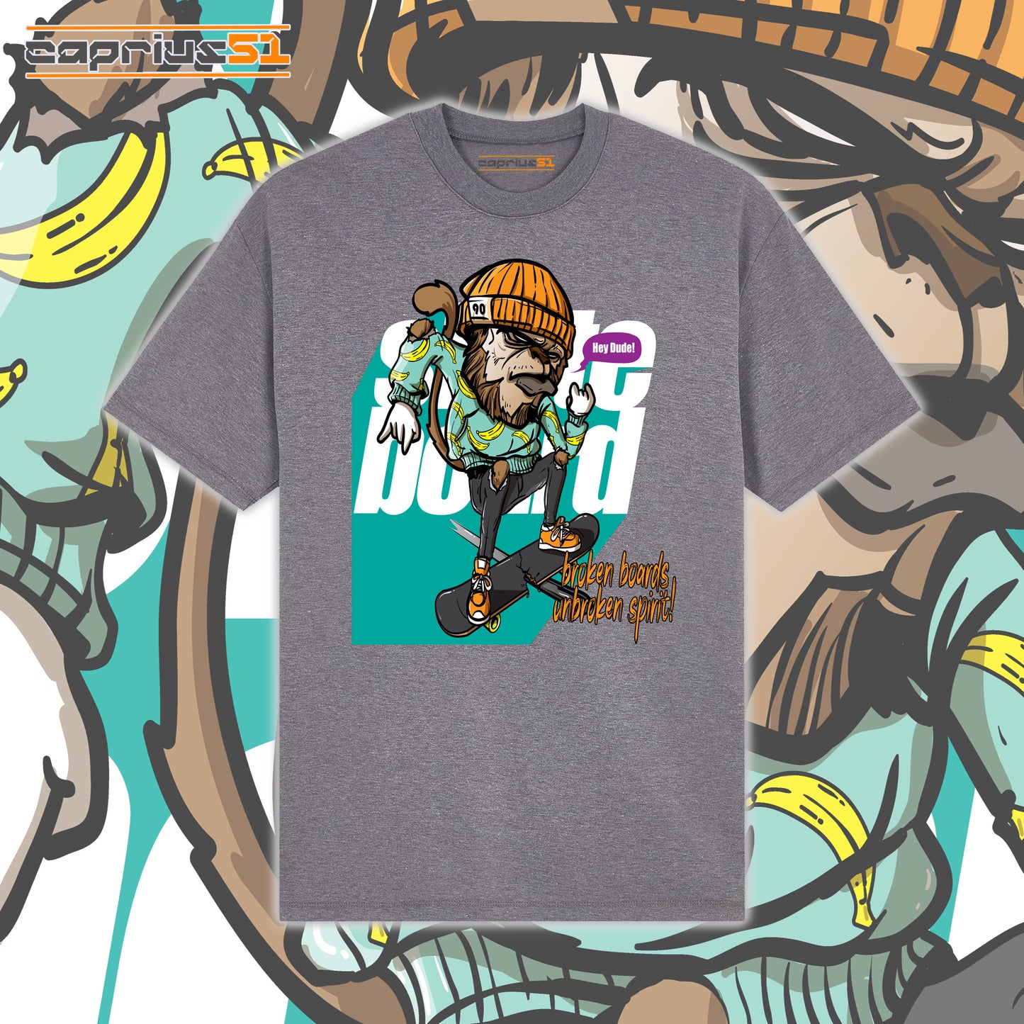 Skateboarder11 - "Broken Boards Unbroken Spirit" Shirt