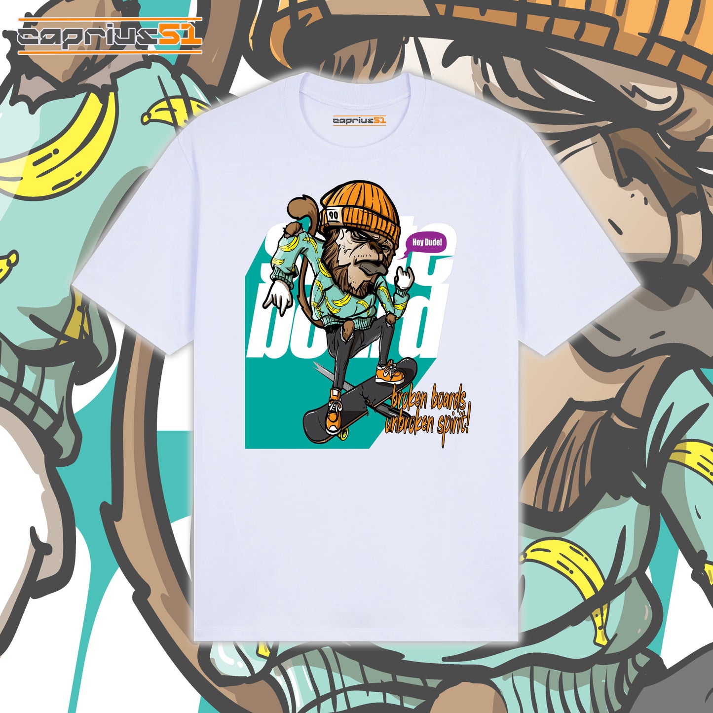 Skateboarder11 - "Broken Boards Unbroken Spirit" Shirt