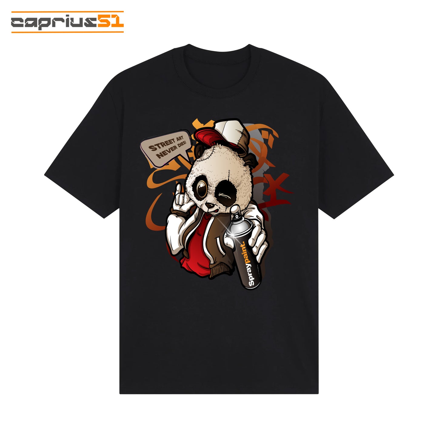Vandal03 - "Street Art Never Dies" Shirt