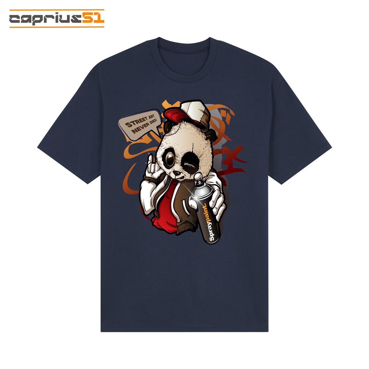 Vandal03 - "Street Art Never Dies" Shirt