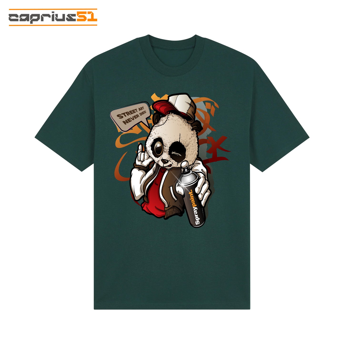 Vandal03 - "Street Art Never Dies" Shirt