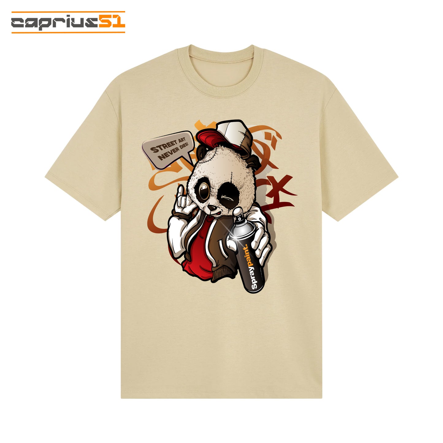 Vandal03 - "Street Art Never Dies" Shirt