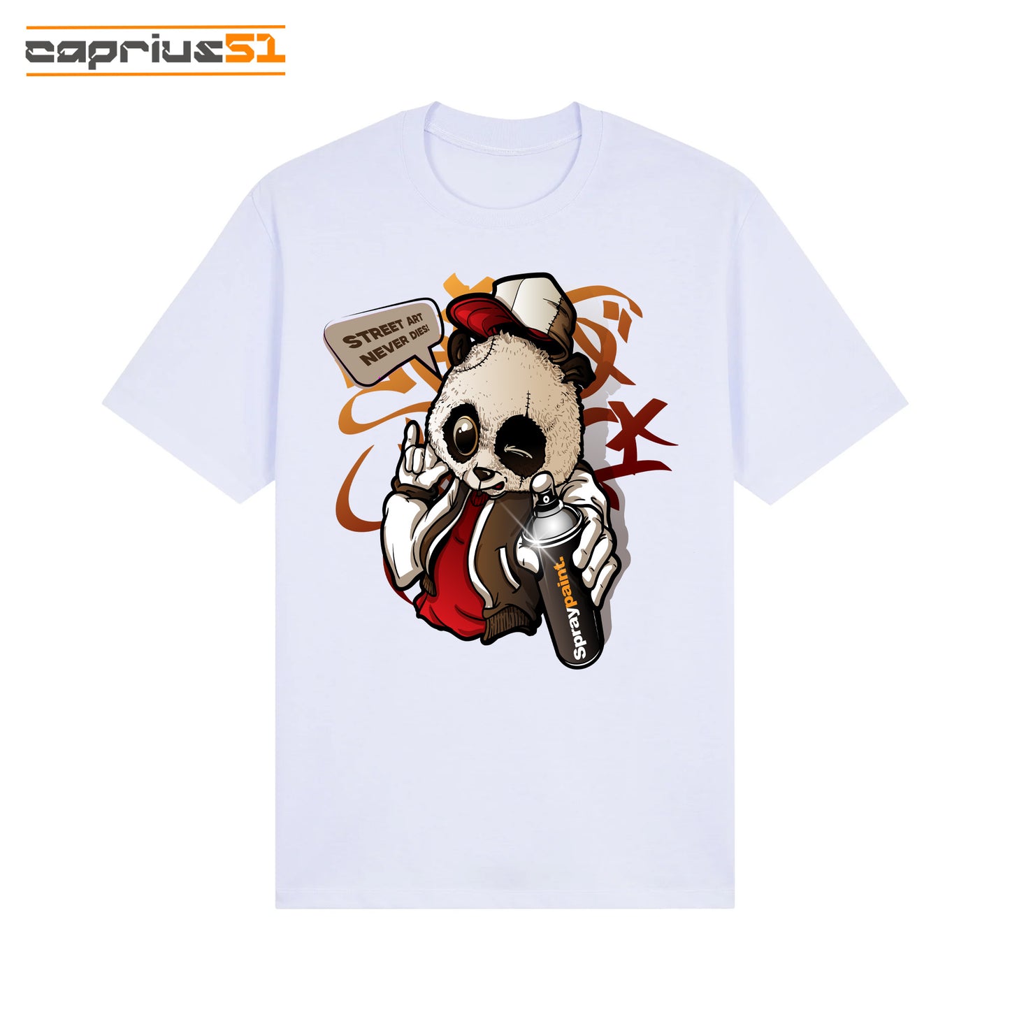 Vandal03 - "Street Art Never Dies" Shirt