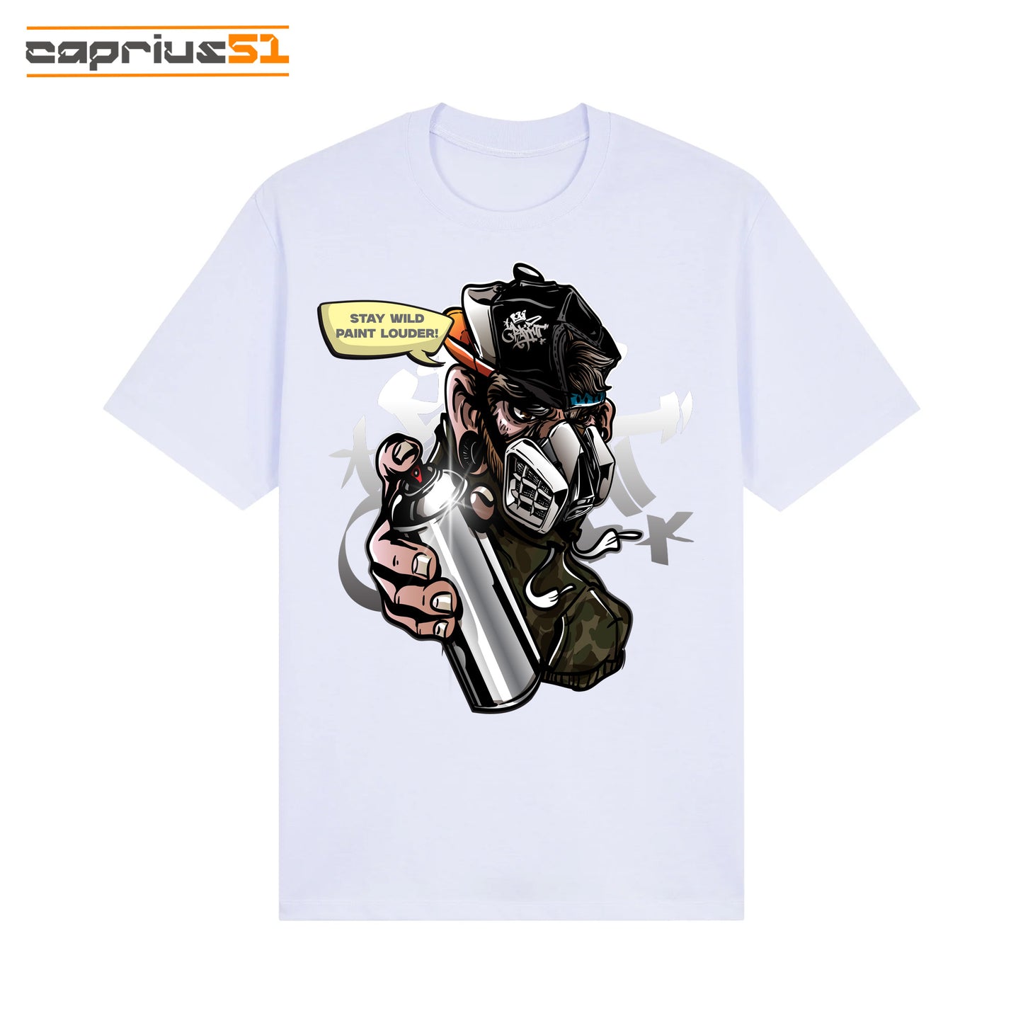 Vandal05 - "Stay Wild Paint Louder" Shirt