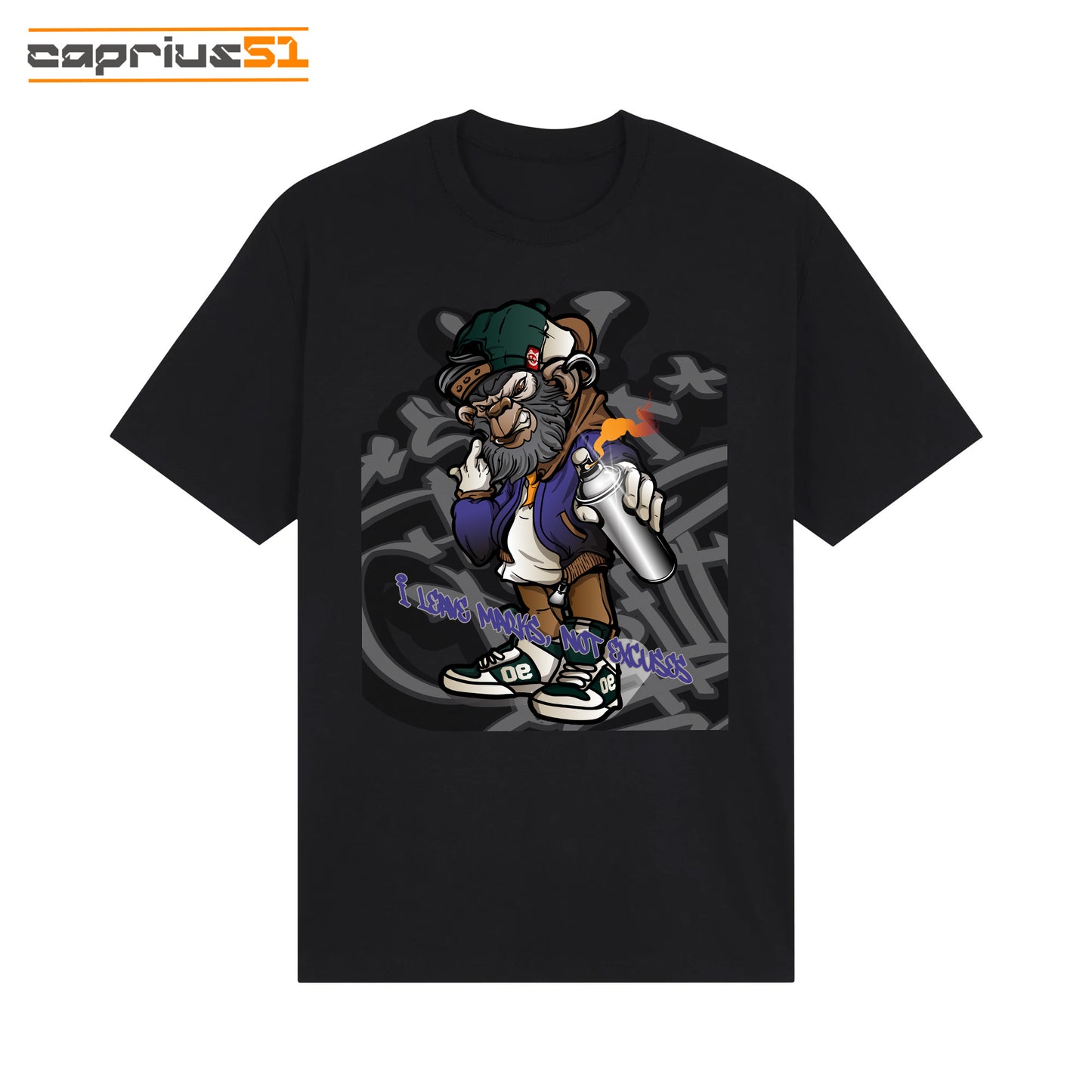 Vandal10 - "I Leave Marks Not Excuses" Shirt