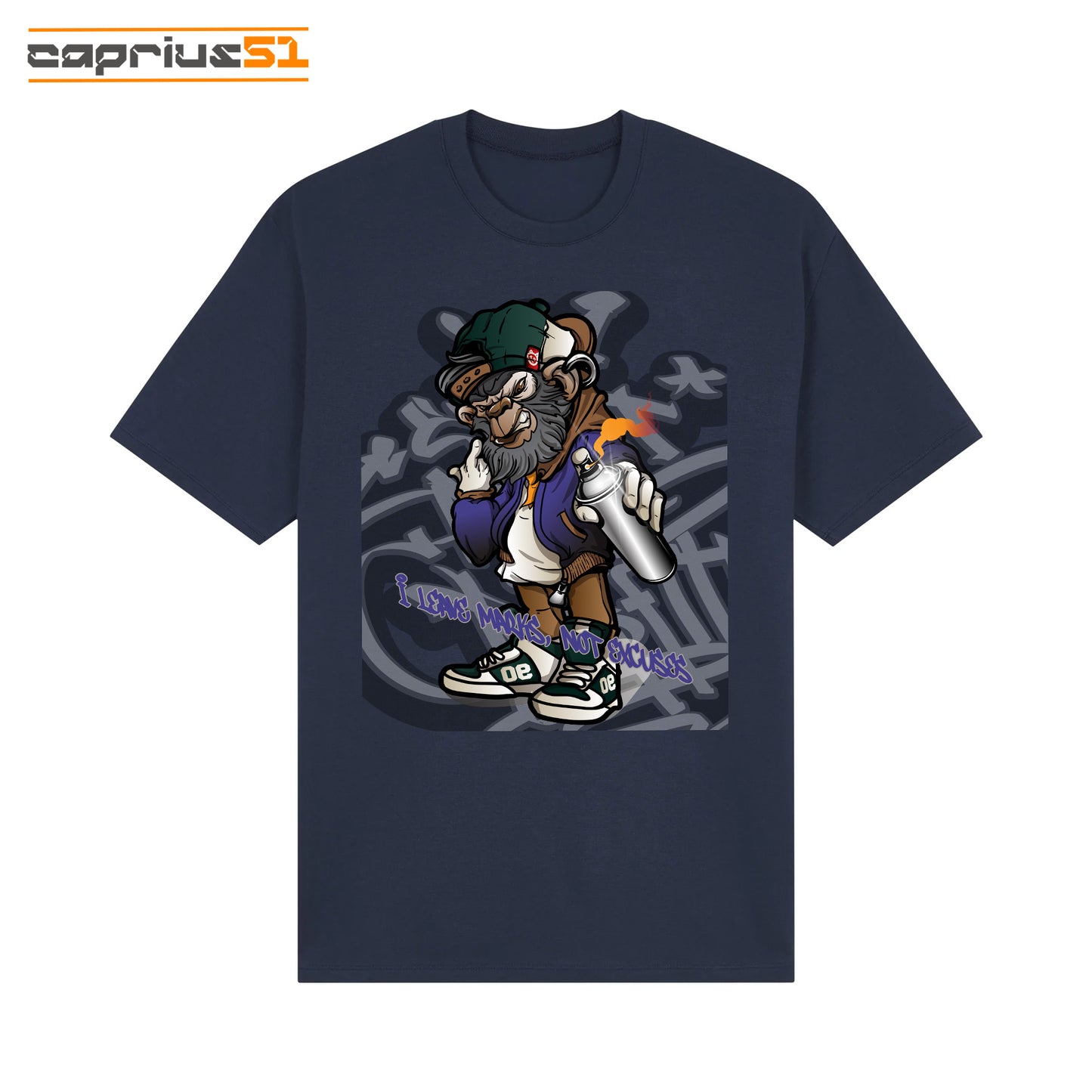 Vandal10 - "I Leave Marks Not Excuses" Shirt