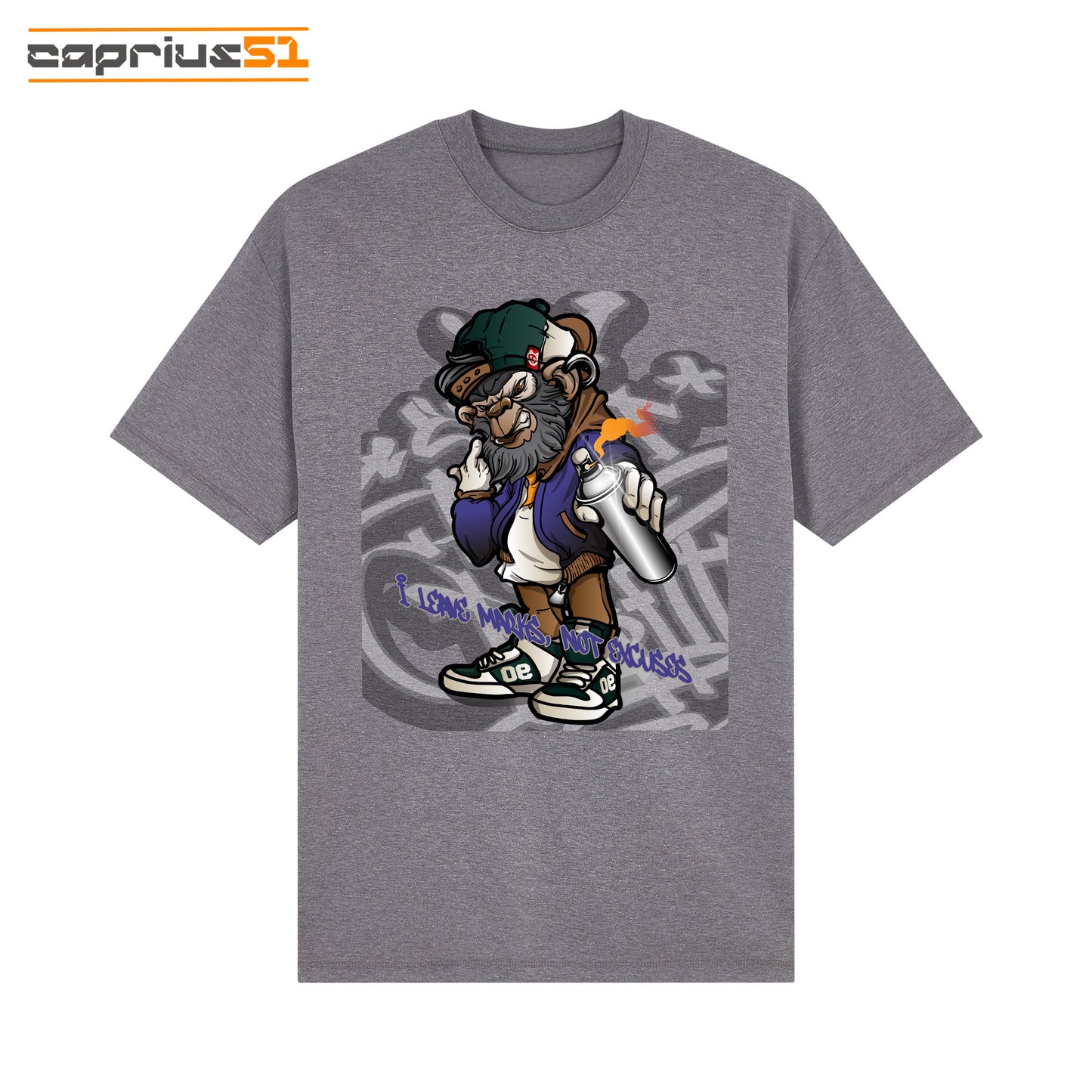 Vandal10 - "I Leave Marks Not Excuses" Shirt