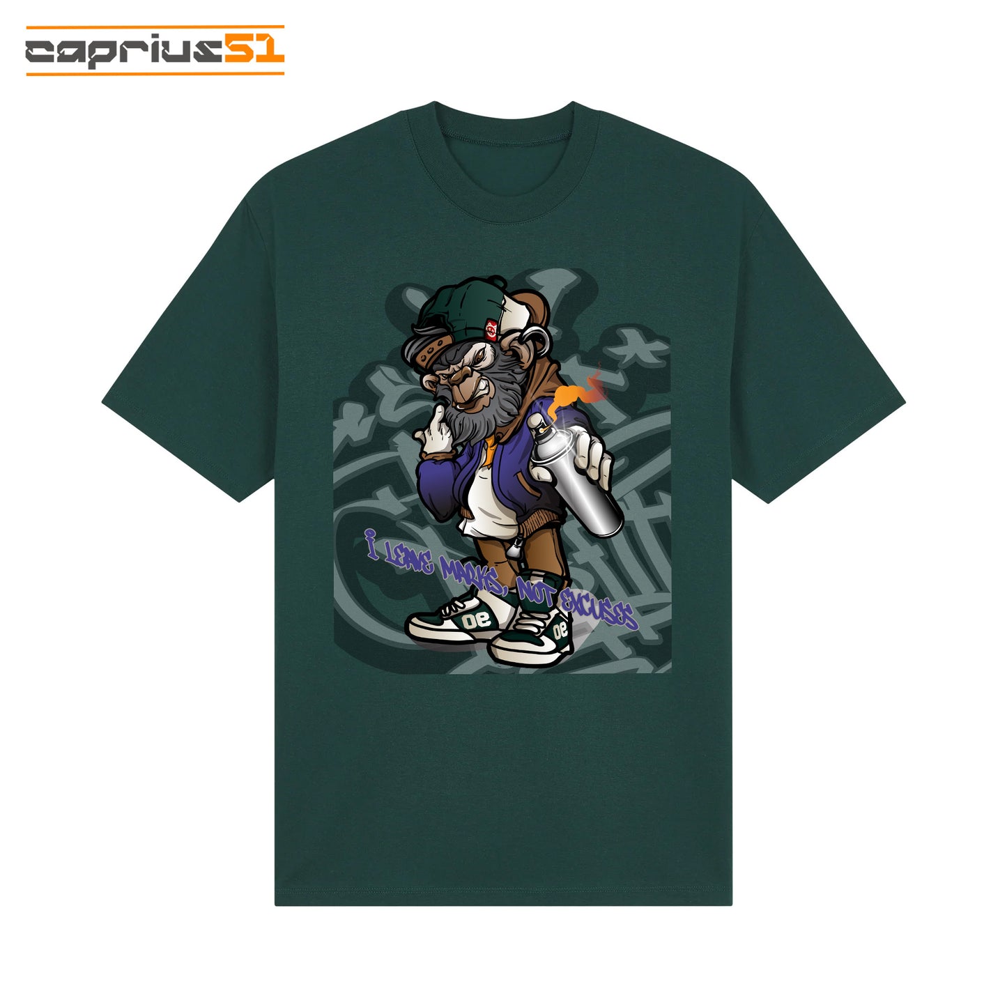 Vandal10 - "I Leave Marks Not Excuses" Shirt