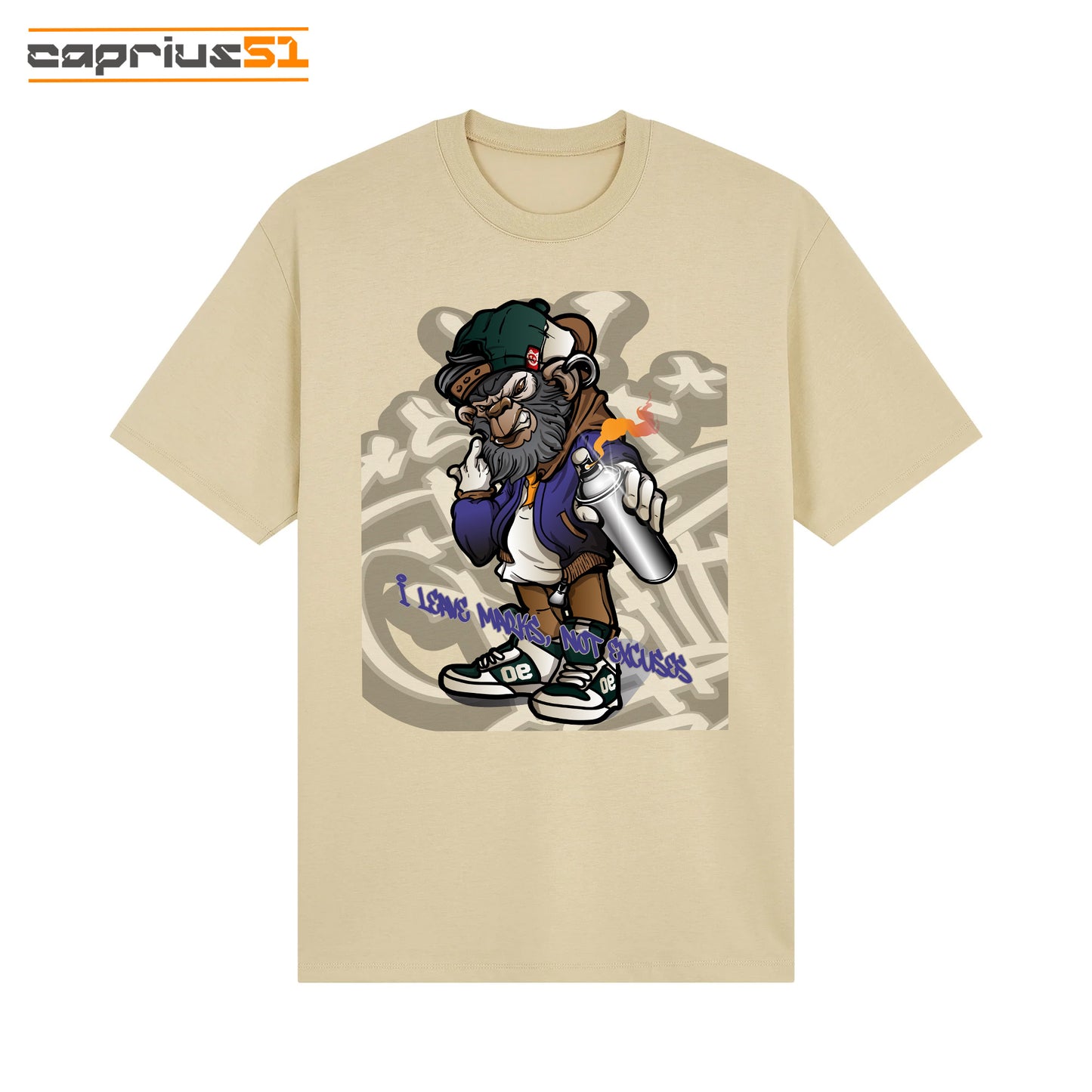 Vandal10 - "I Leave Marks Not Excuses" Shirt