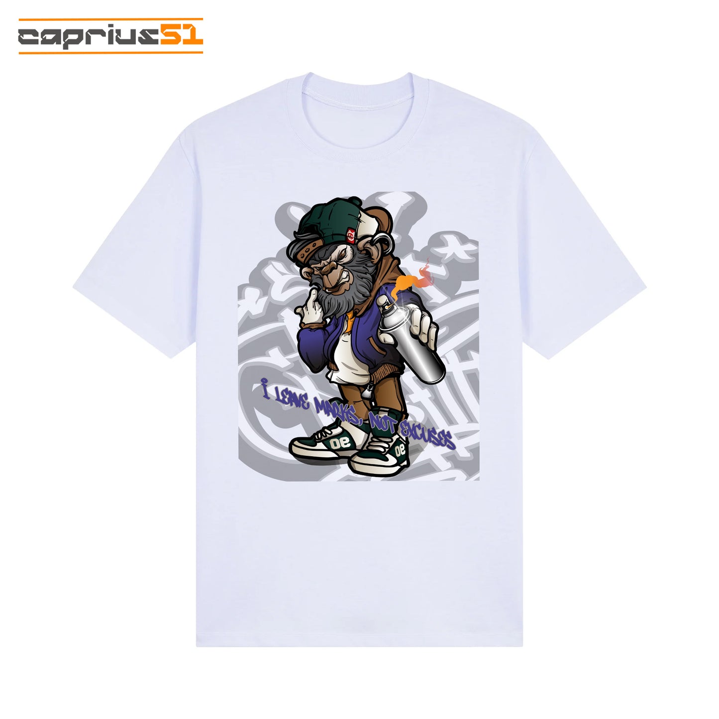 Vandal10 - "I Leave Marks Not Excuses" Shirt