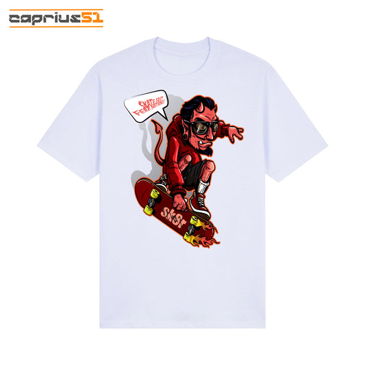 Skateboarder06 - "Skate Fast Fear Nothing" Shirt