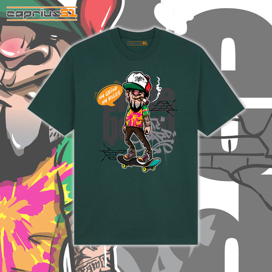 Skateboarder15 - "My Grind My Rules" Shirt