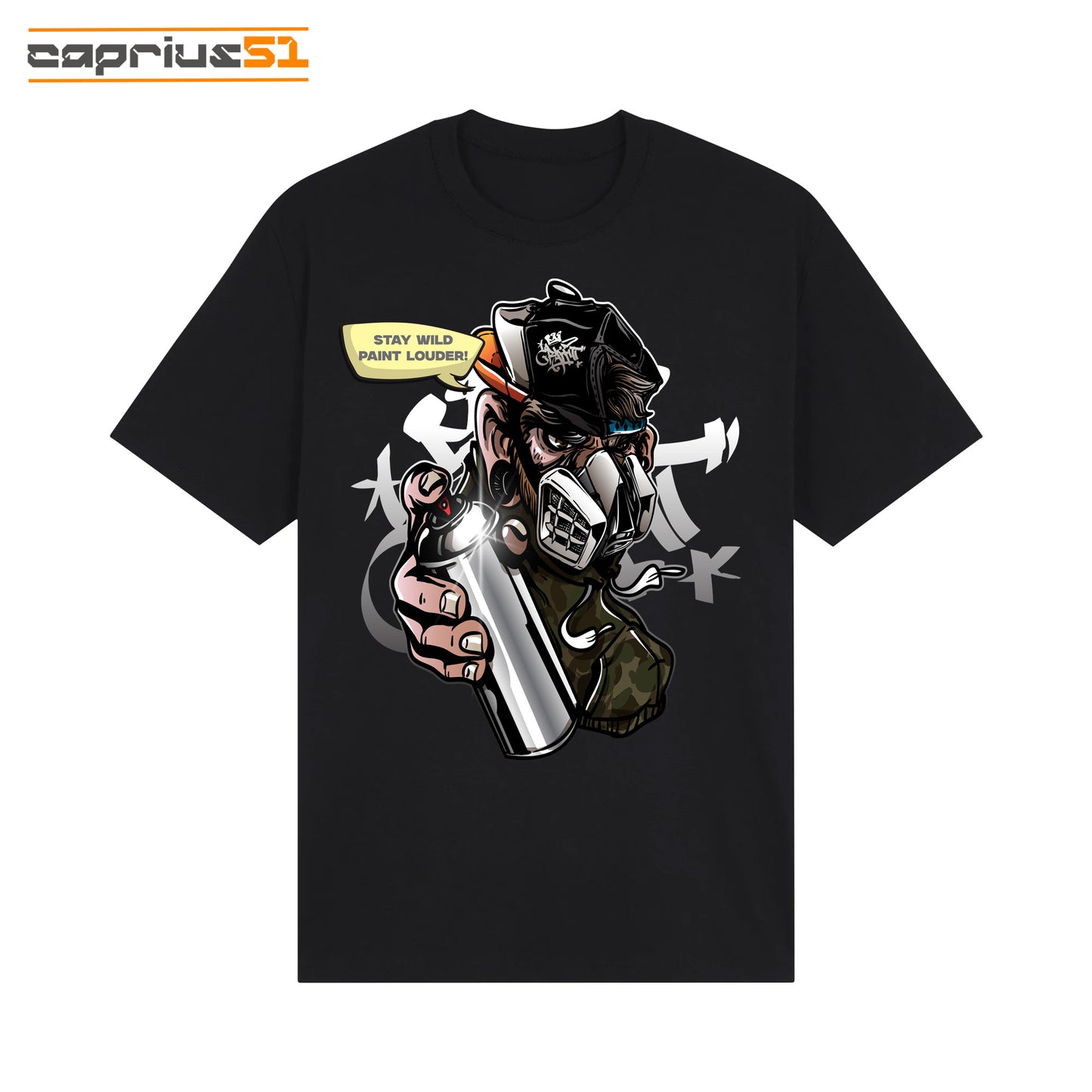 Vandal05 - "Stay Wild Paint Louder" Shirt