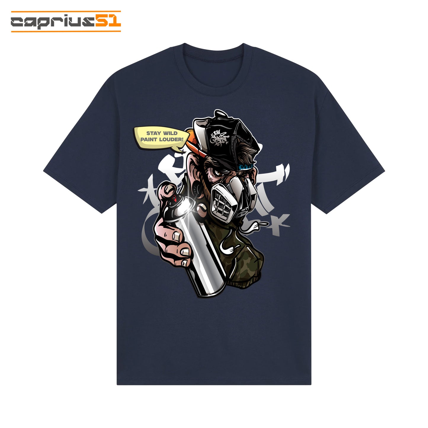 Vandal05 - "Stay Wild Paint Louder" Shirt