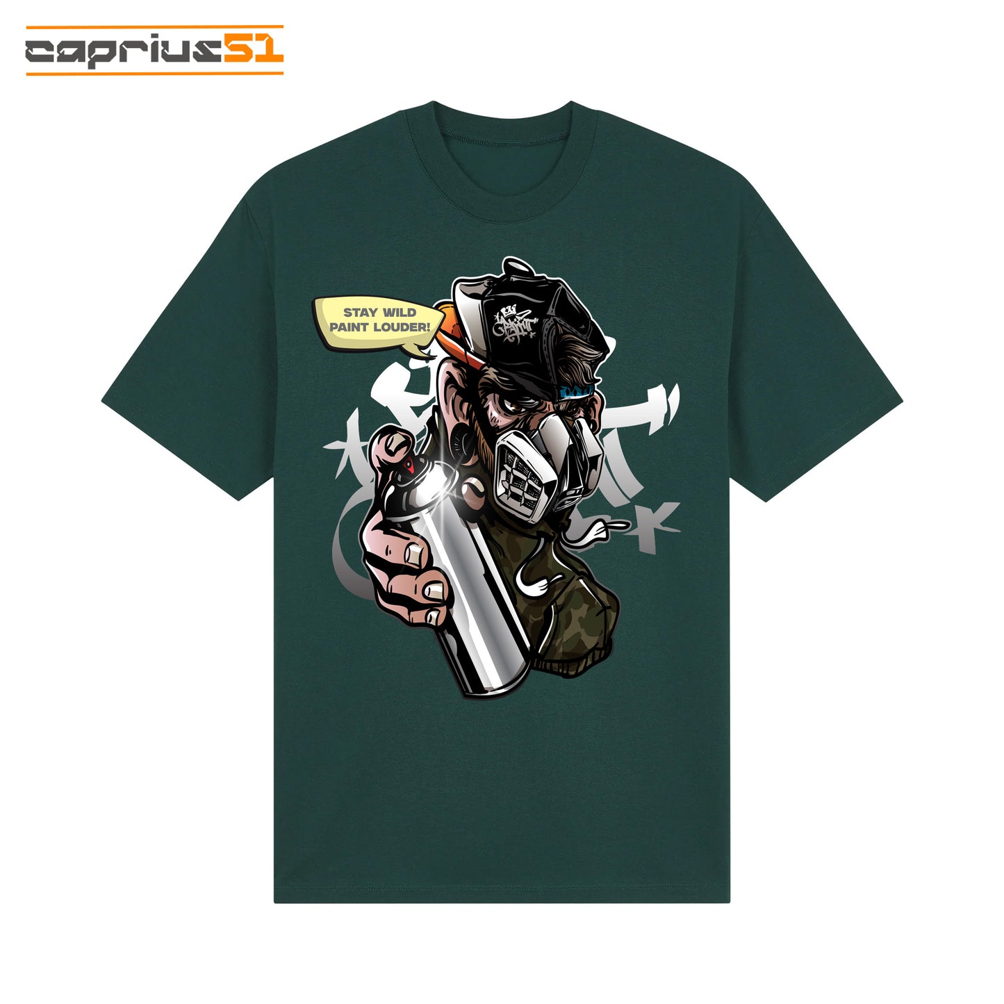 Vandal05 - "Stay Wild Paint Louder" Shirt