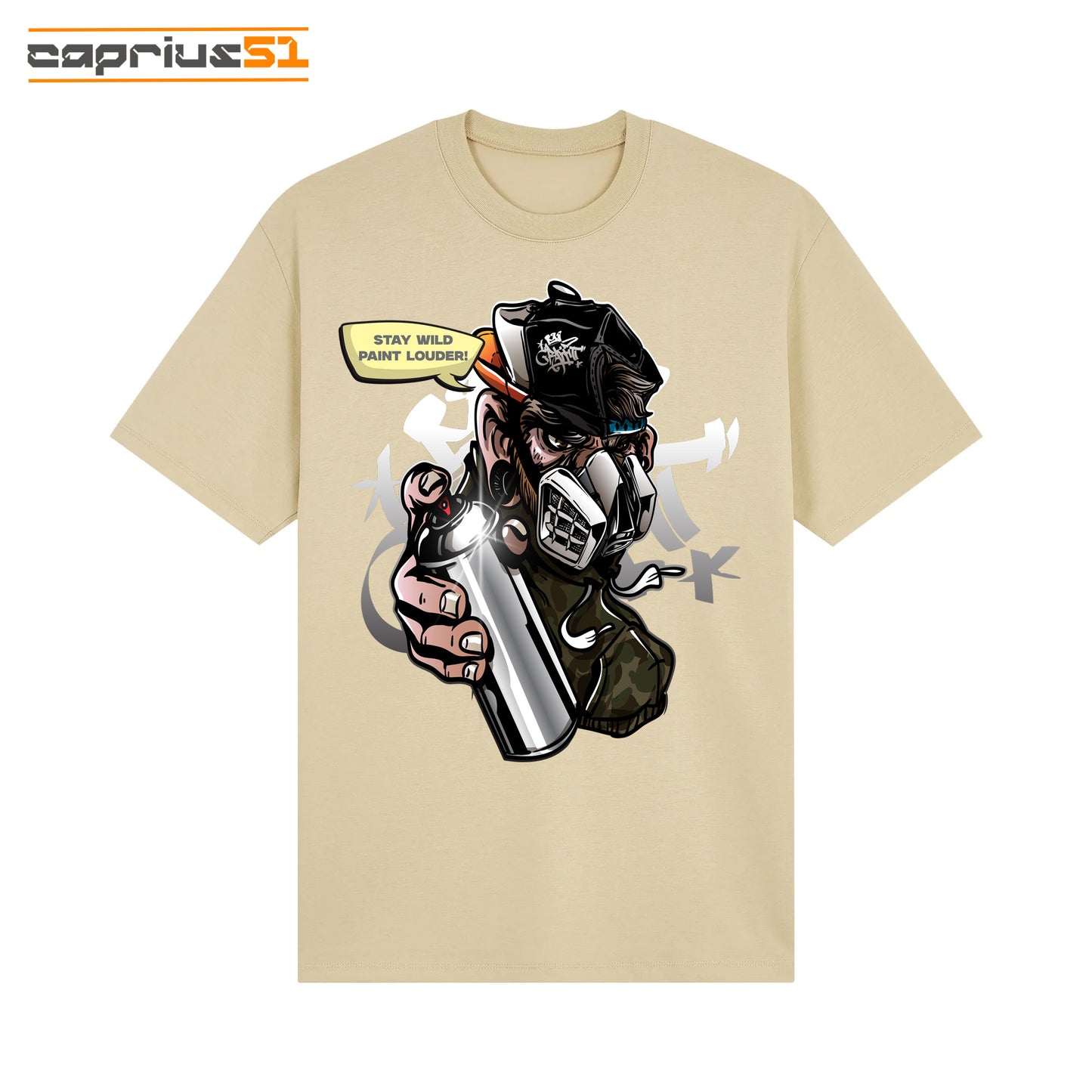 Vandal05 - "Stay Wild Paint Louder" Shirt