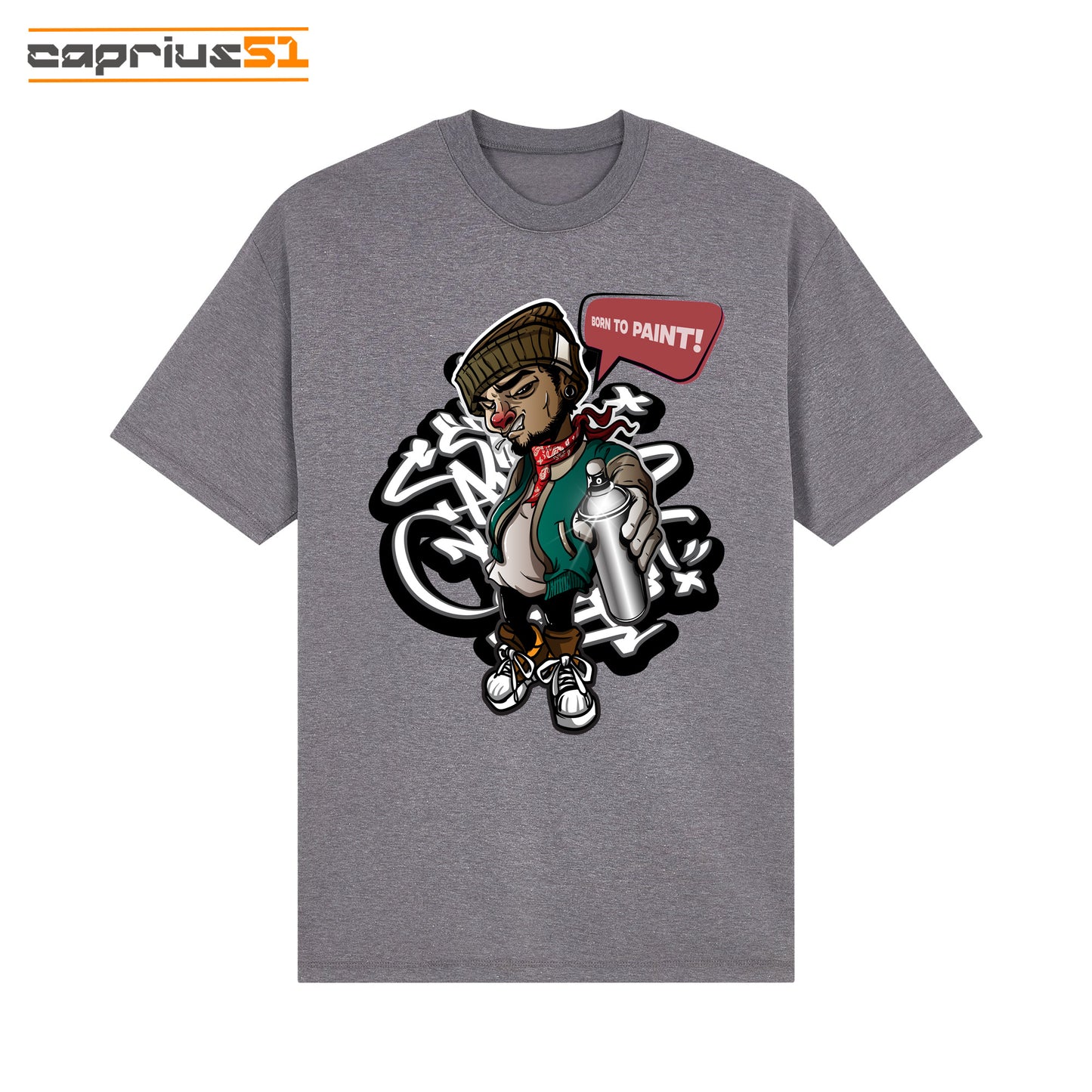 Vandal07 - "Born To Paint" Shirt