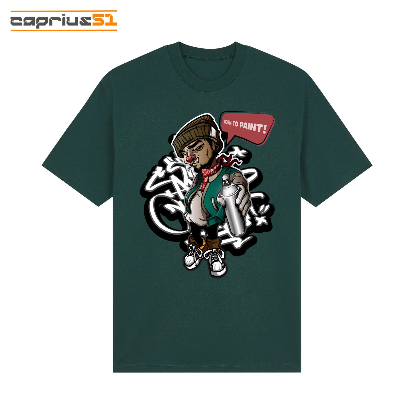 Vandal07 - "Born To Paint" Shirt