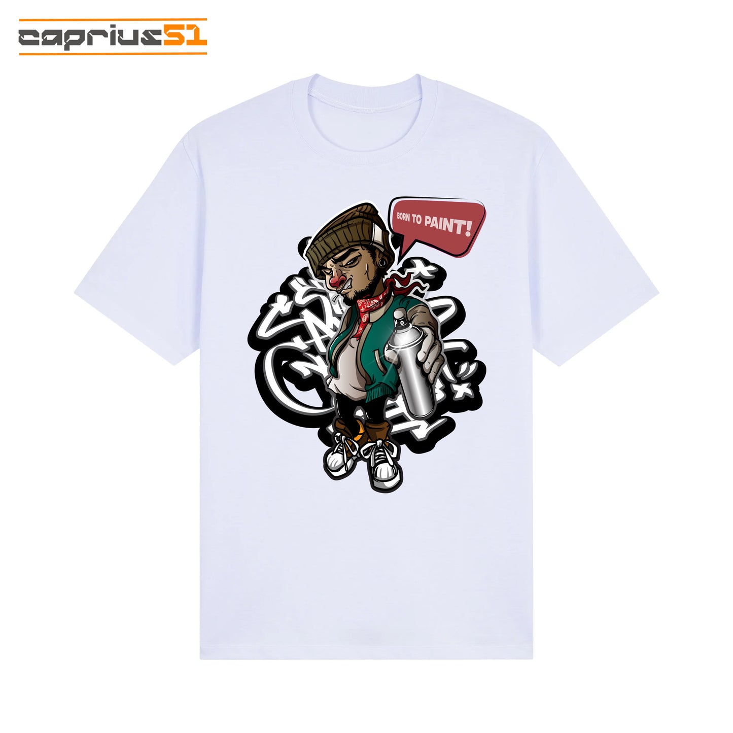 Vandal07 - "Born To Paint" Shirt